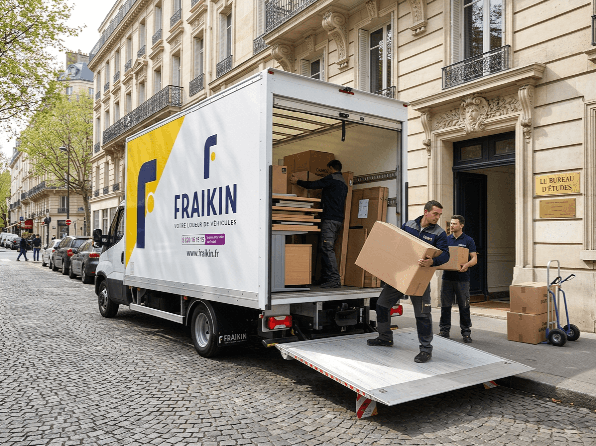 Location camion avec hayon en Suisse : usages et tarifs