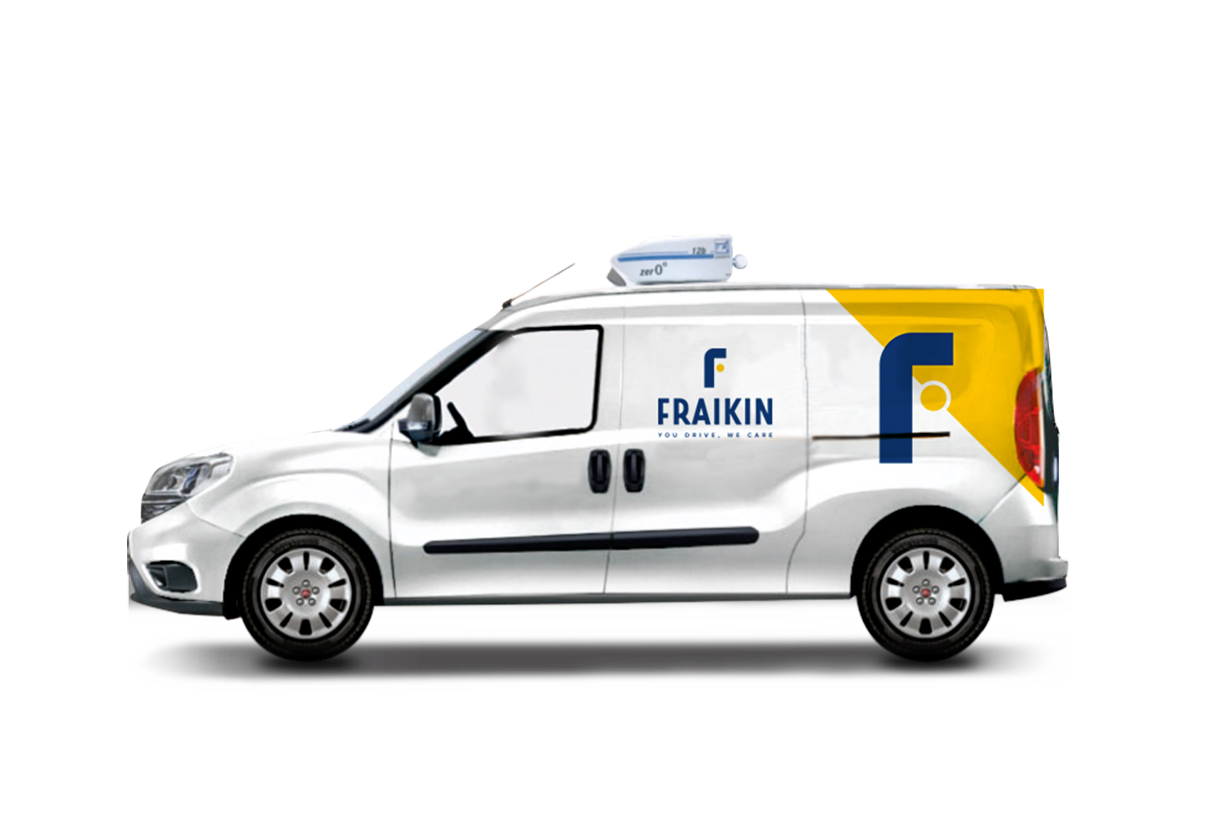 Kleiner Kühlwagen | 1,5 bis 4m3 | Kühlwagen-Vermietung